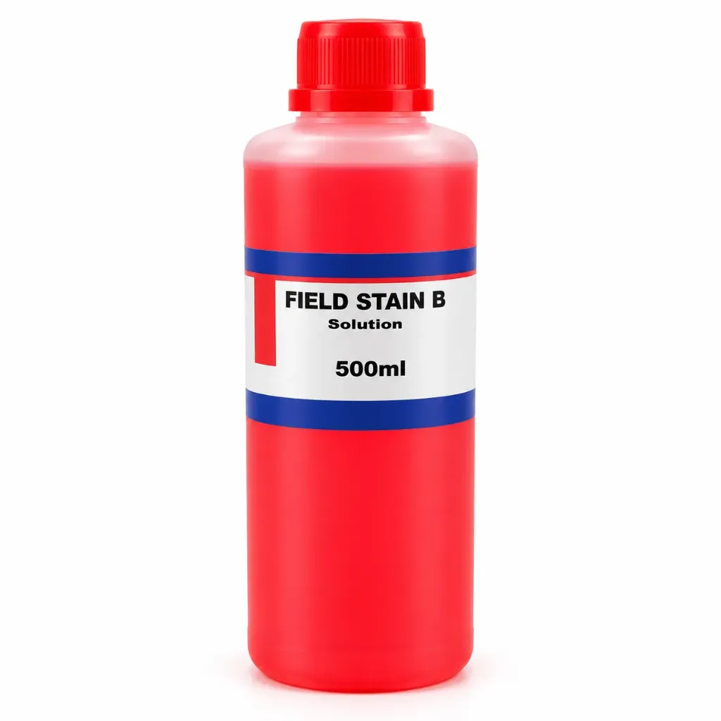 Field Stain B 500ml – Laboratory Staining Reagent for Malaria & Blood Smear Microscopy