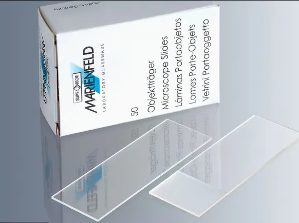 German Frosted Glass Slides – Premium Microscope Slides for High-Precision Laboratory Use