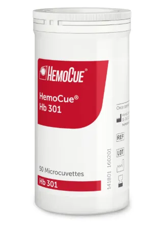 Haemocue cuvettes Hb 301