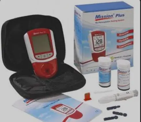 [1636] Hemoglobin Machine – Mission Plus | Portable, Accurate & Fast Hemoglobin Analyzer