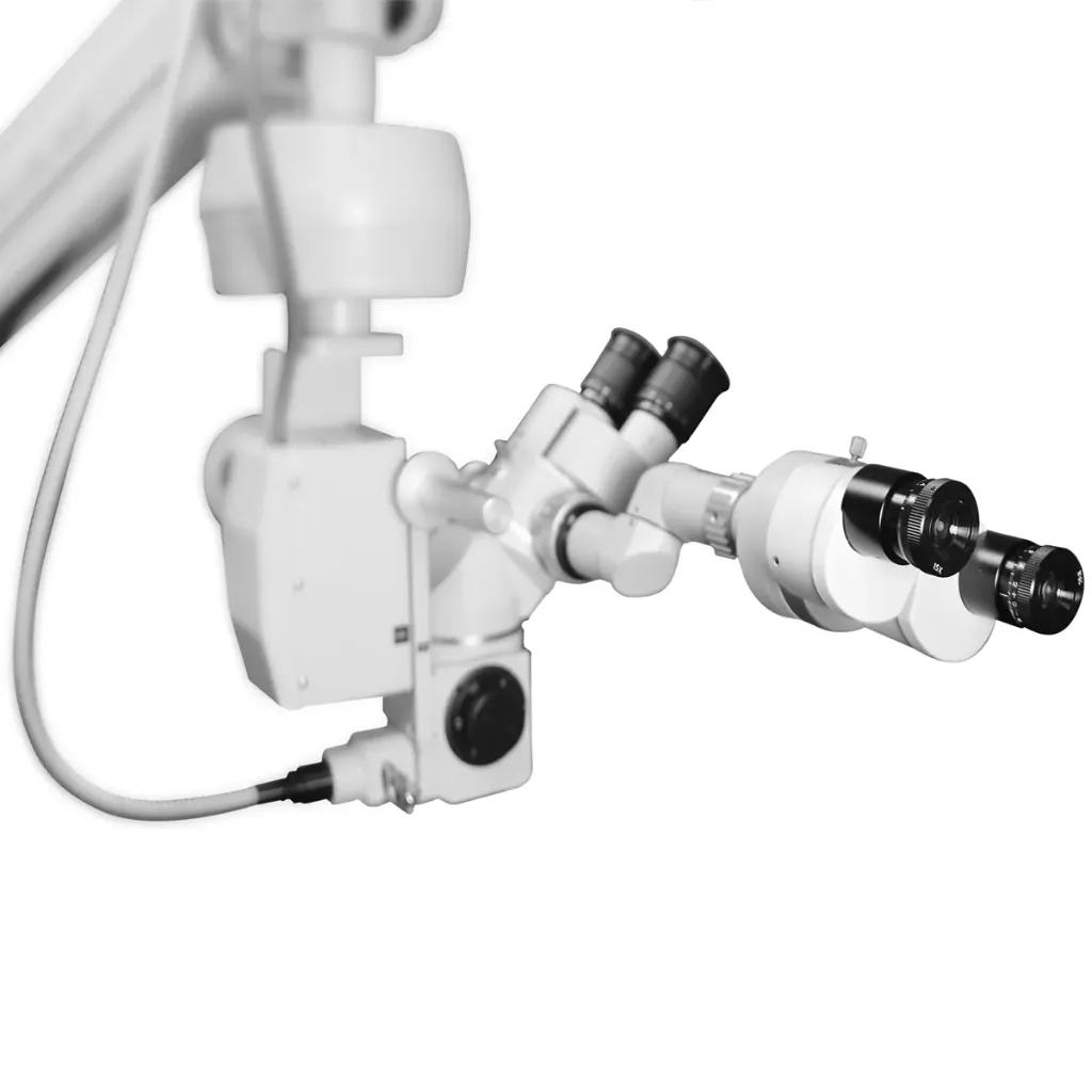 [1967] Binocular Assistant Microscope with C-Mount for Truglow FS-1 – Precision Auxiliary Viewing System for Ophthalmic & Microsurgical Procedures 