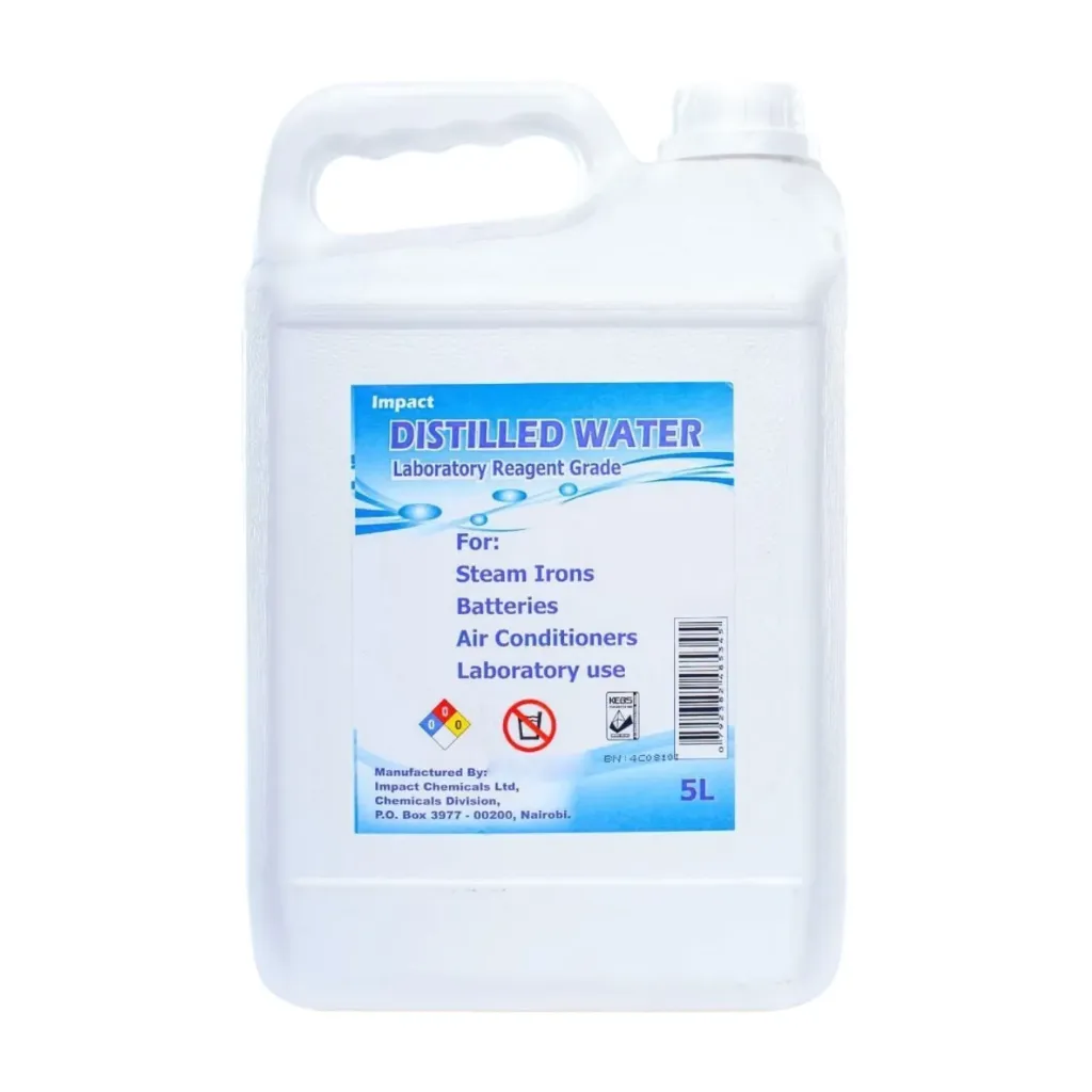 Distilled water 5litres