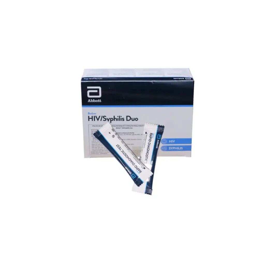 Abbott SD Bioline HIV/Syphilis Duo Rapid Test (25’s) – Dual HIV 1/2 & Syphilis Screening Kit