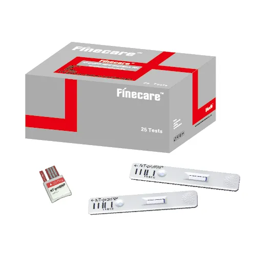 [2065] Finecare™ NT-proBNP Test Rapide – Cassette Marqueur Cardiaque Insuffisance Cardiaque (25 Tests)