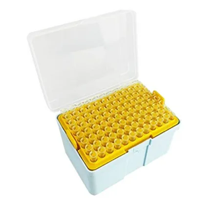 [2122] Yellow Tips Pack – Organized, Sterile & Easy-Access Storage for Micropipette Tips