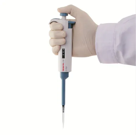 [2459] Micropipette 0–50 µl – Pipeta ajustável de ultra precisão para trabalhos laboratoriais de baixo volume
