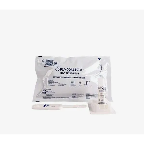 [2918] OraQuick HIV Self-Test Kit – Oral Fluid, No Blood | Fast At-Home HIV Test
