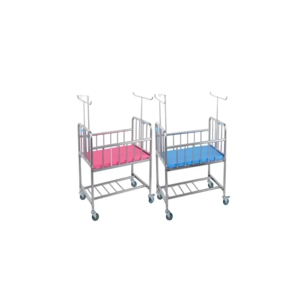 [0307] Baby Cot (Imported) – Safe, Durable & Designed for Hospital Nursery and Maternity Wards