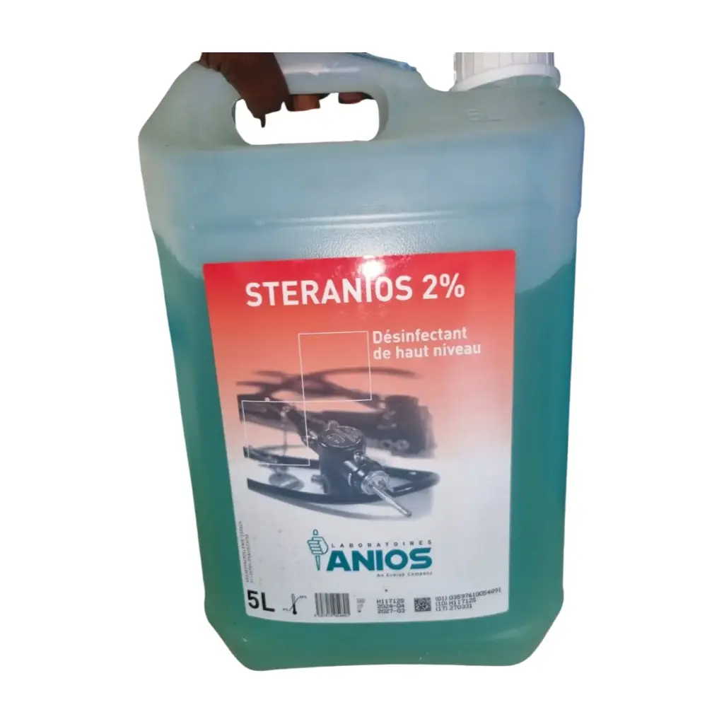 Steranious 2% – 5 Litros | Desinfetante de alto nível para instrumentos