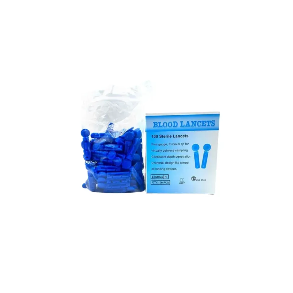 Blood Lancets 100’s  – Gentle, Safe & Reliable Finger Prick Sampling