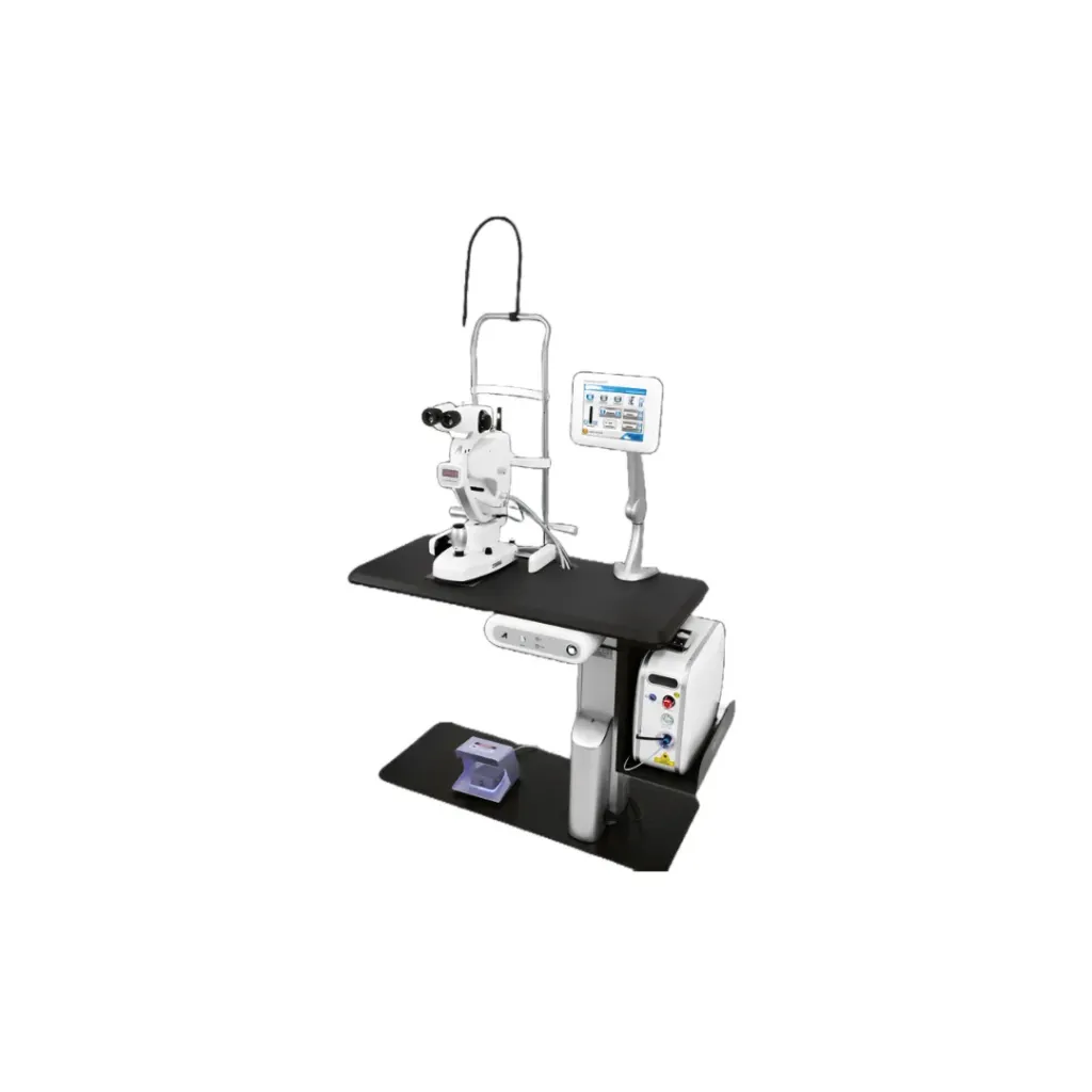 [3626] Laser verde de ponto único com ecrã tátil AMOGH SMART integrado (oftálmico)