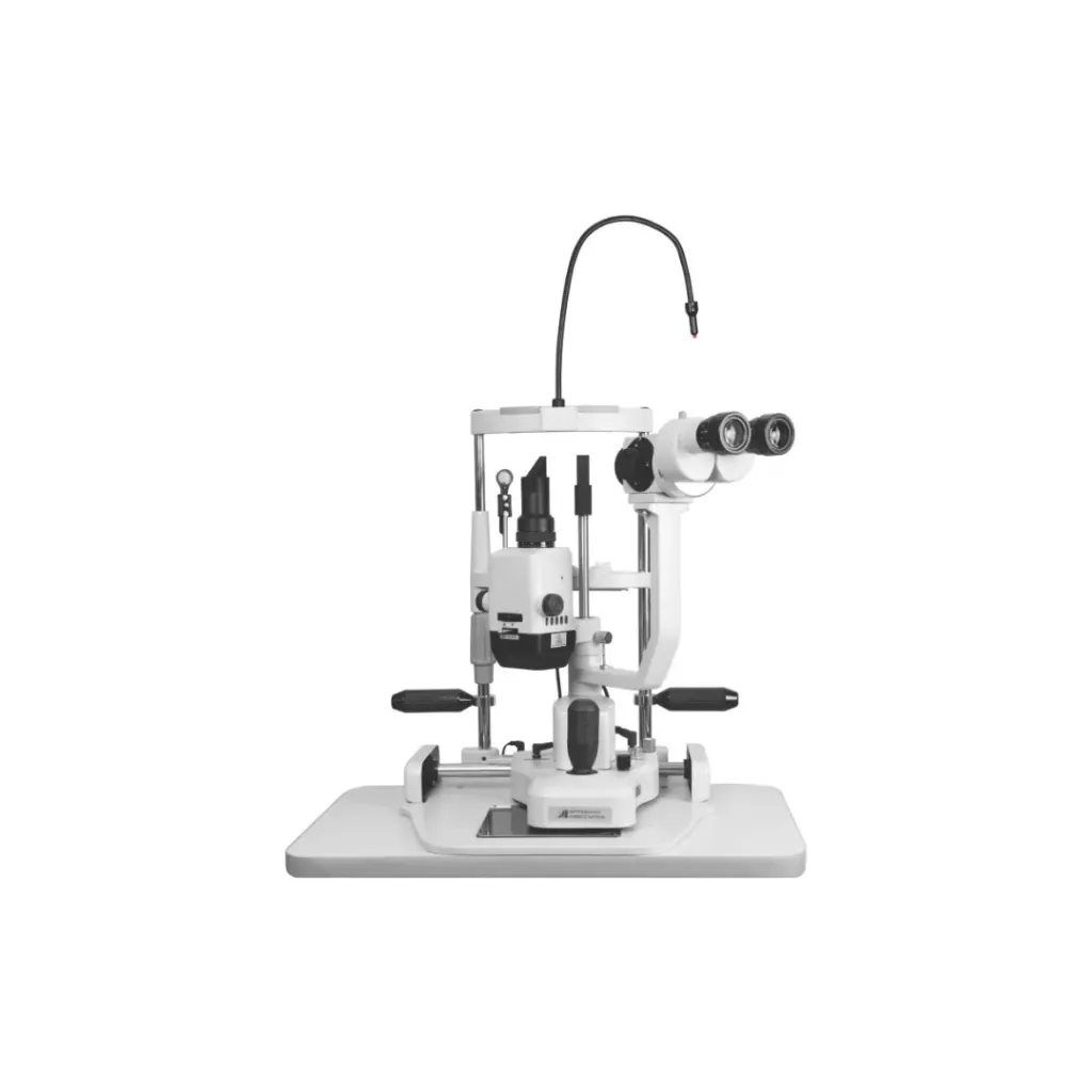 [0037] Lâmpada de fenda LED de 5 passos de ampliação – Modelo AIA 11/12 | Biomicroscópio oftálmico avançado