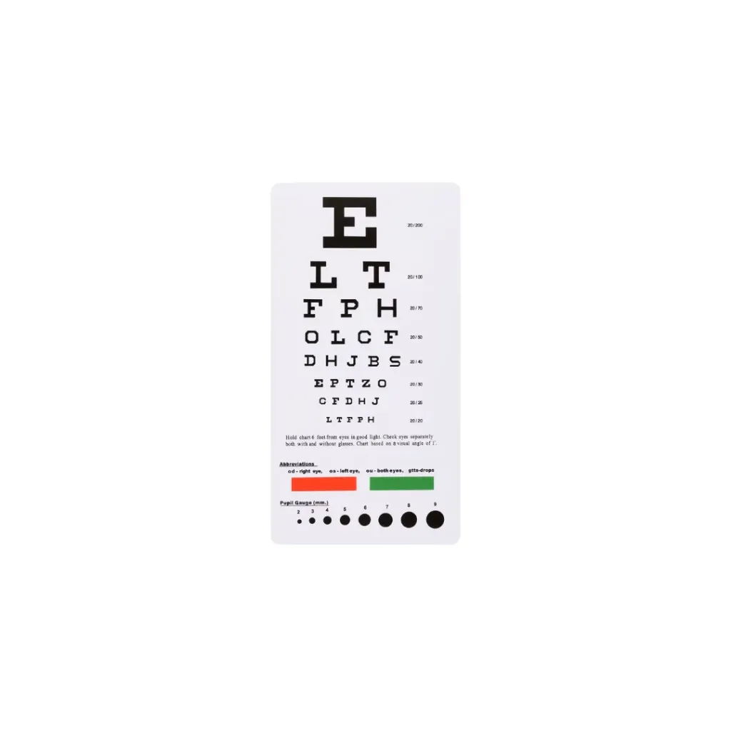 LED Chart 2.5M (ASST) – Compact Digital Visual Acuity Chart for Short Rooms