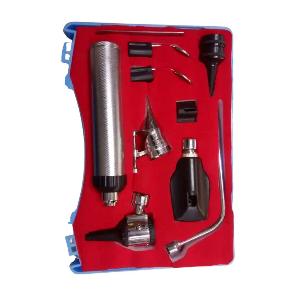 [1003] Diagnostic ENT Kit – Complete Examination Set for Ear, Nose & Throat Assessment 
