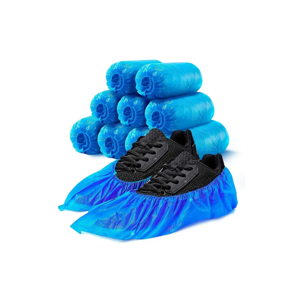 Disposable Shoe Covers 100’s – Protective Non-Slip Hygiene Shoe Covers for Hospitals, Laboratories & Clean Areas