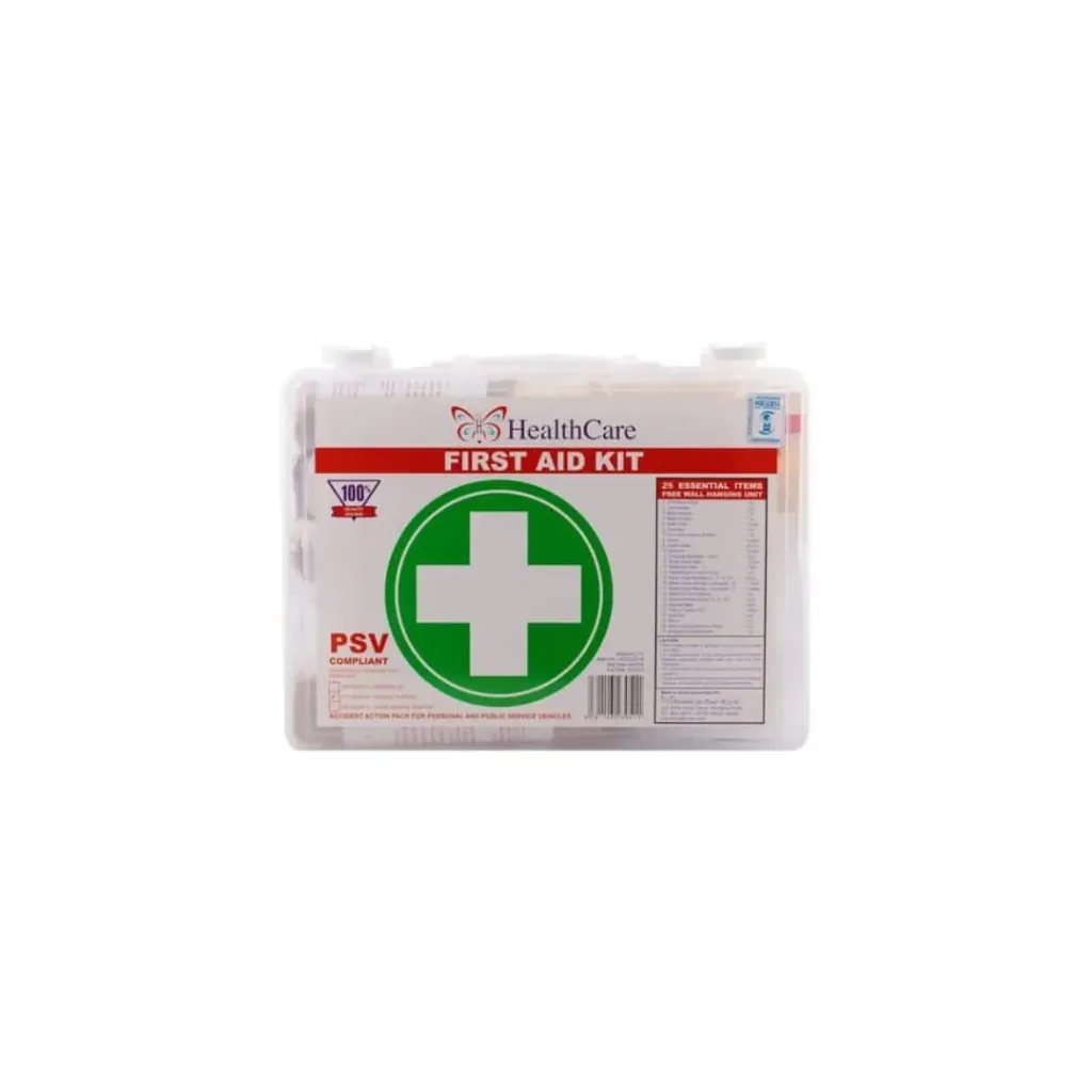 [1423] First Aid Kit with Accessories – Small | Compact Emergency Care for Home, Office & Travel
