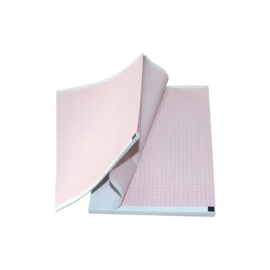 [1189] ECG Paper A4 (210mm*295mm ) -200Pcs -12 Leads Ecg Record Sheet