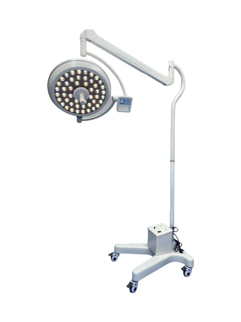 [2178] LED Theatre Light (Mobile with Backup Battery) – Portable, Shadow-Free Surgical Illumination with Emergency Power Backup 