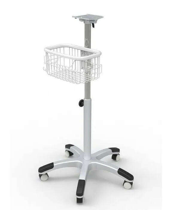 [3092] Patient Monitor Trolley – Adjustable, Mobile & Designed for Clinical Efficiency