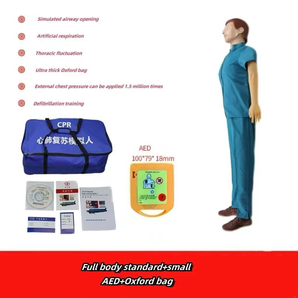 Adult Full Body Manikin – Life-Size Nursing, Patient Care & Clinical Skills Training Simulator