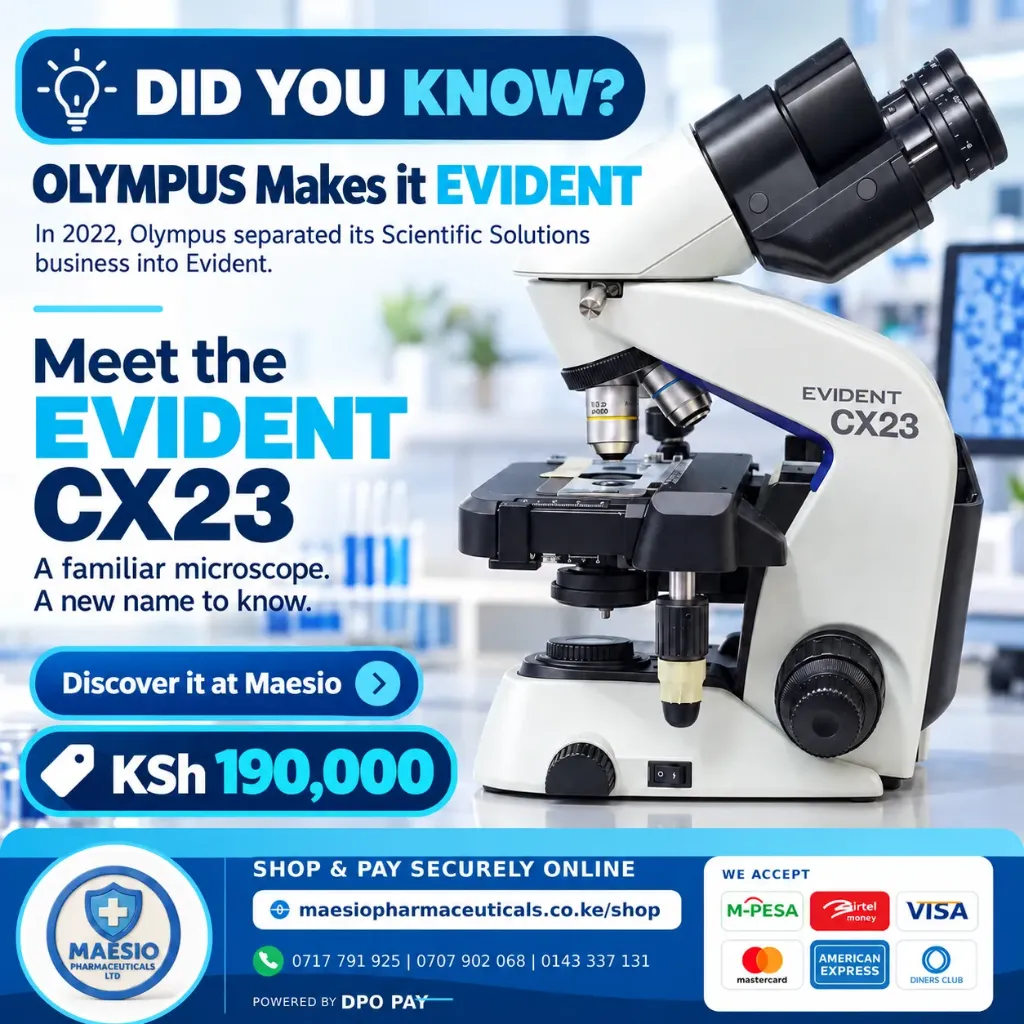 Olympus/Evident CX23 Microscope – Advanced Binocular Biological Microscope for Education & Clinical Laboratories