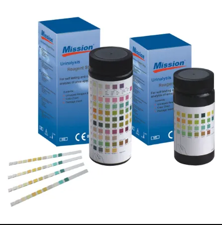 Mission Plus Urine Strips 10 Parameter 100's