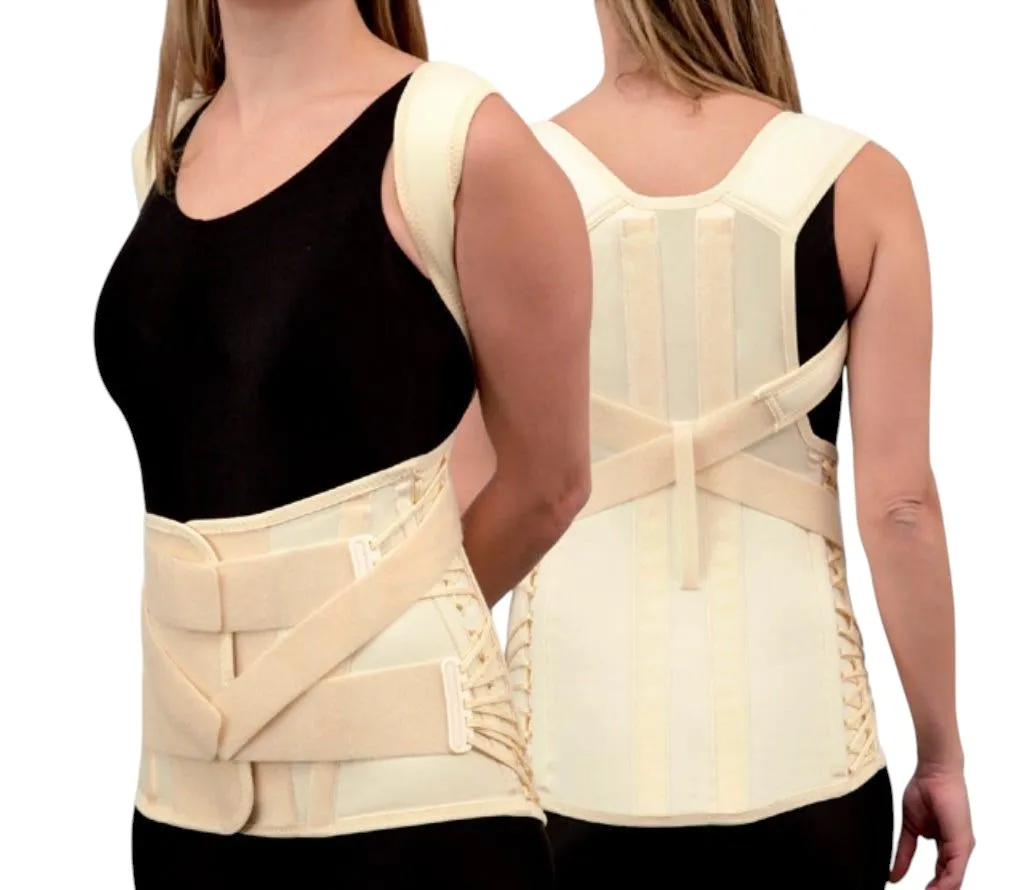 Dorso Lumbar Brace for Spinal Support, Posture Correction, and Back Pain Relief