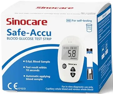 Sinocare Safe Accu Test Strips – Accurate, Fast & Easy Blood Glucose Testing