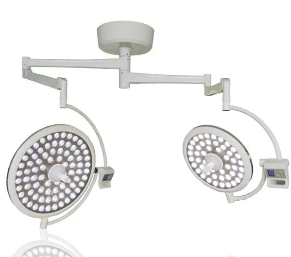 Operating Theatre Lights – LED Double Arm, Ceiling Mounted | High-Precision Surgical Illumination