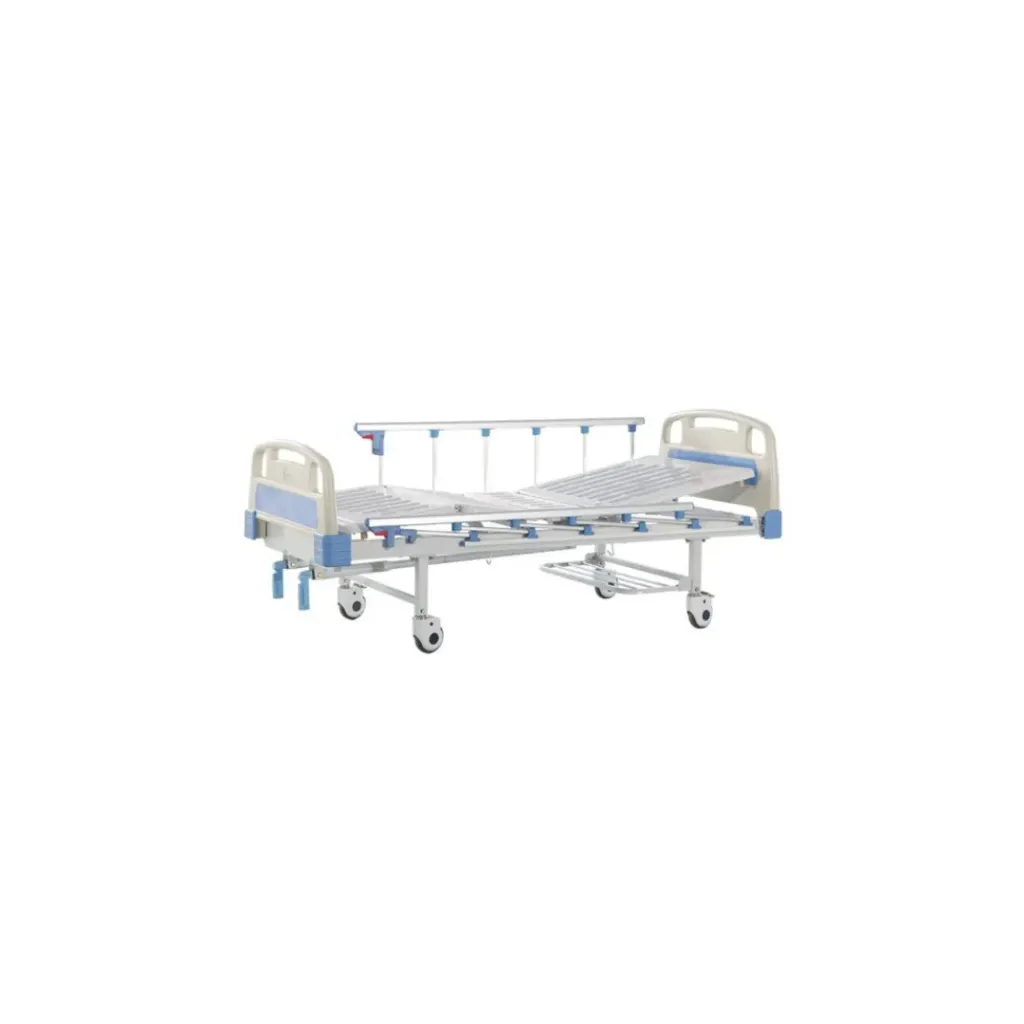 3-Crank ABS Electric Hospital Bed with ABS Siderails – Advanced Patient Care & Comfort