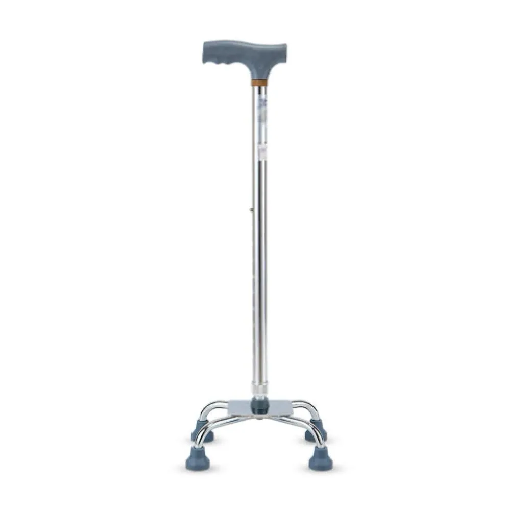 Quadripod Walking Stand – Four-Leg Walking Aid for Stability, Balance & Mobility Support
