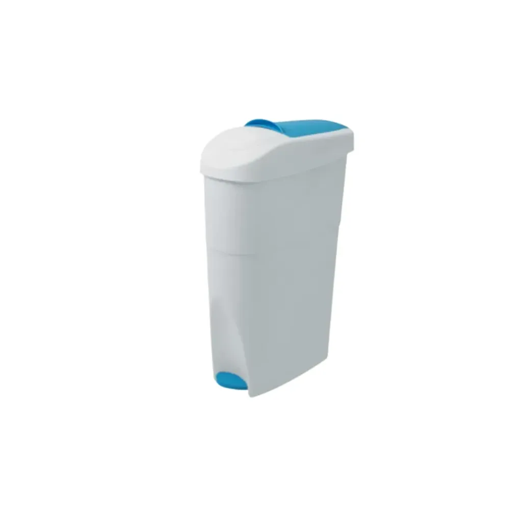 SANITARY BIN WHITE 