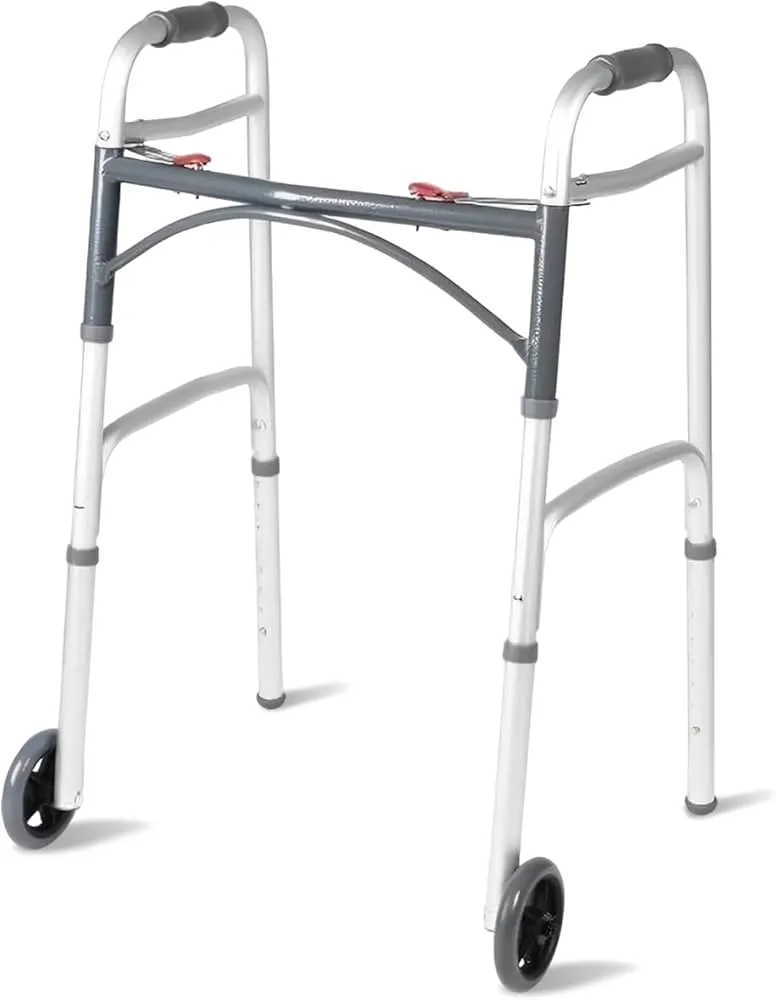 Walking Frame / Walker (With Castor) – Easy Movement with Stable Support
