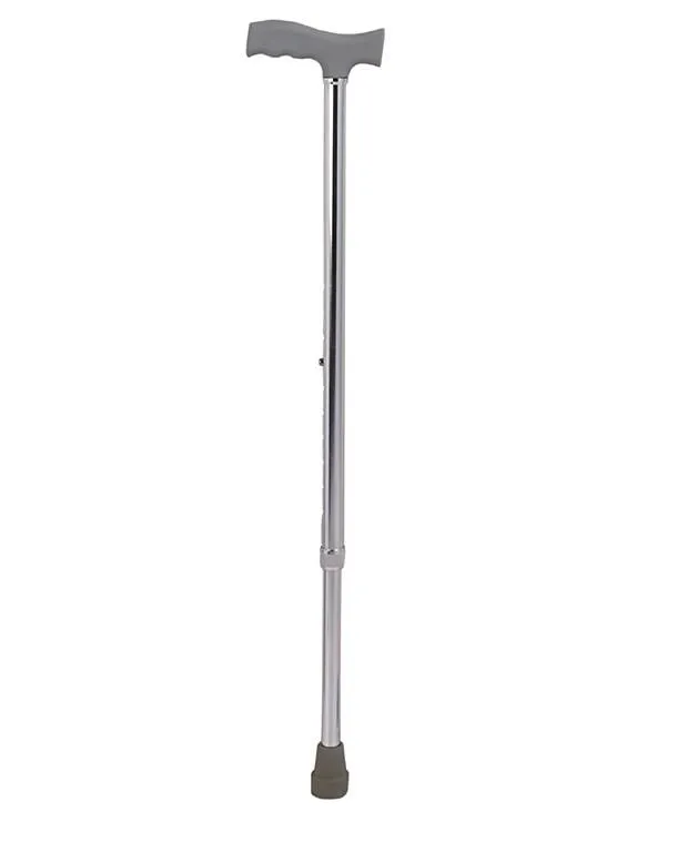 Adjustable Aluminium Walking Stick – Lightweight Height-Adjustable Mobility Cane for Walking Support