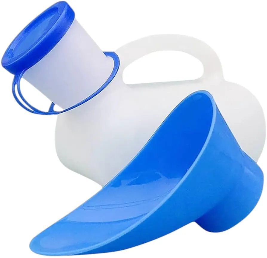 Plastic Urinal Bedpan for Patient Care and Bedside Convenience