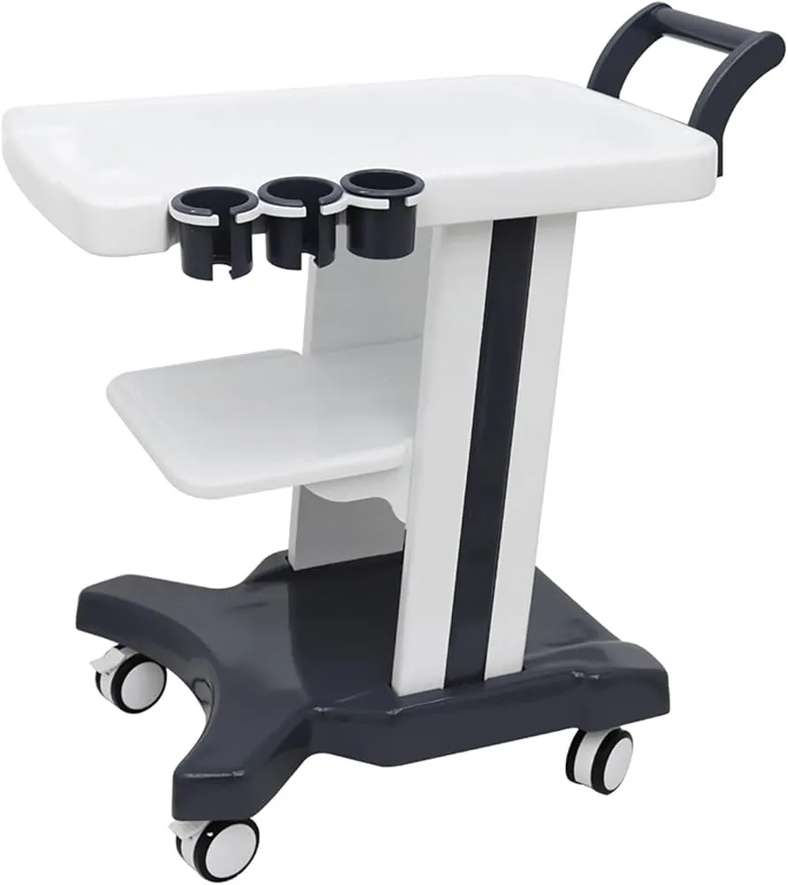 Ultrasound Trolley – Adjustable, Mobile & Designed for Diagnostic Imaging Equipment
