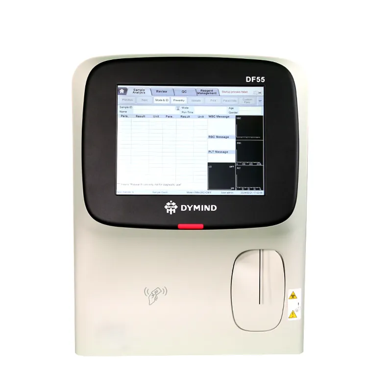 5 Part Hematology Analyzer Dymind DF55 | Advanced CBC Analyzer