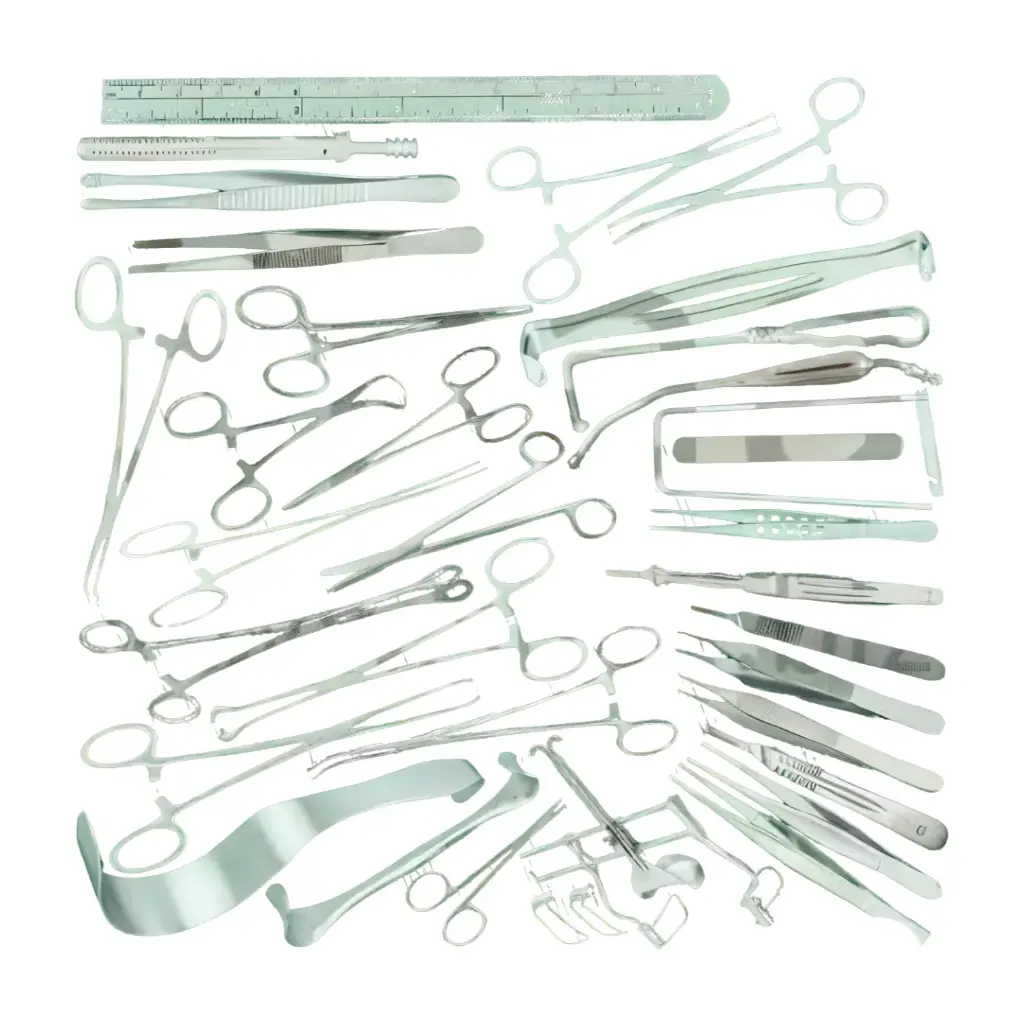 Laparotomy Set – Comprehensive Surgical Instrument Kit for Major Abdominal Surgery