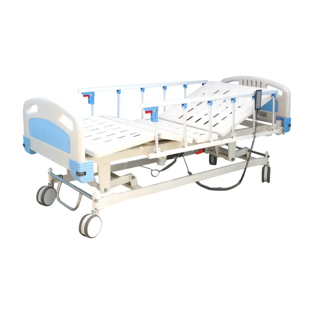 Three Crank Electric Bed With Mattress