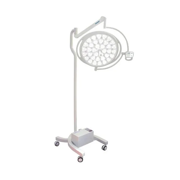 LED Mobile Theatre Light – High-Intensity, Shadow-Free Surgical Illumination on a Portable Platform 