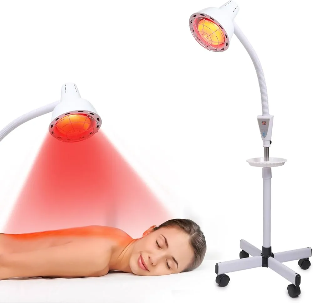 Infrared Lamp Floor Stand – Adjustable Physiotherapy Heat Therapy Lamp for Clinics & Rehabilitation