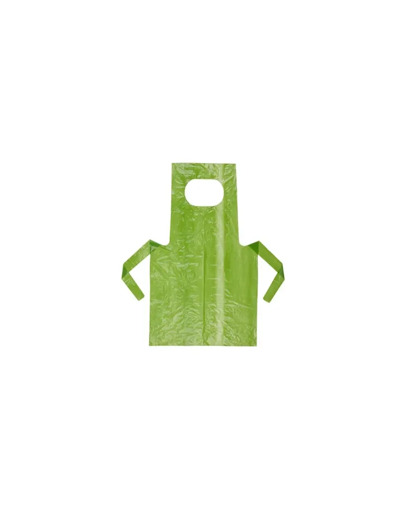 Green Apron Disposable – Waterproof, Hygienic & Single-Use Protection