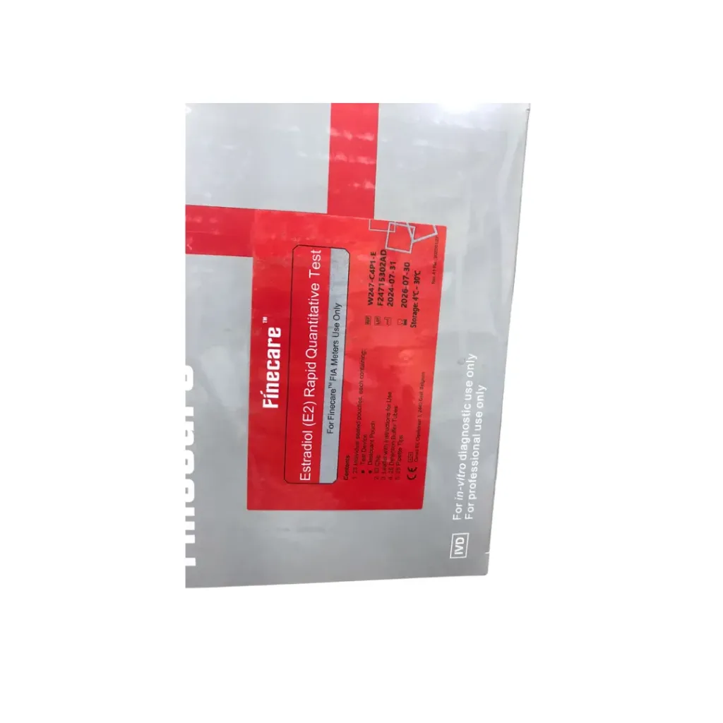 Finecare™ Estradiol (E2) Rapid Test – Fast Female Hormone Screening Cassette