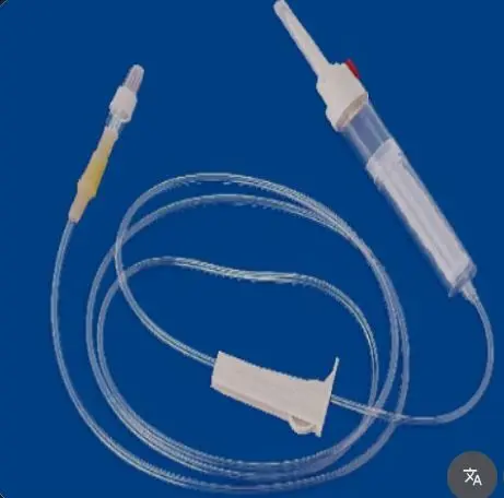 Blood Giving Set (With Filter) – Double Chamber | Safe, Smooth & Efficient Blood Transfusion