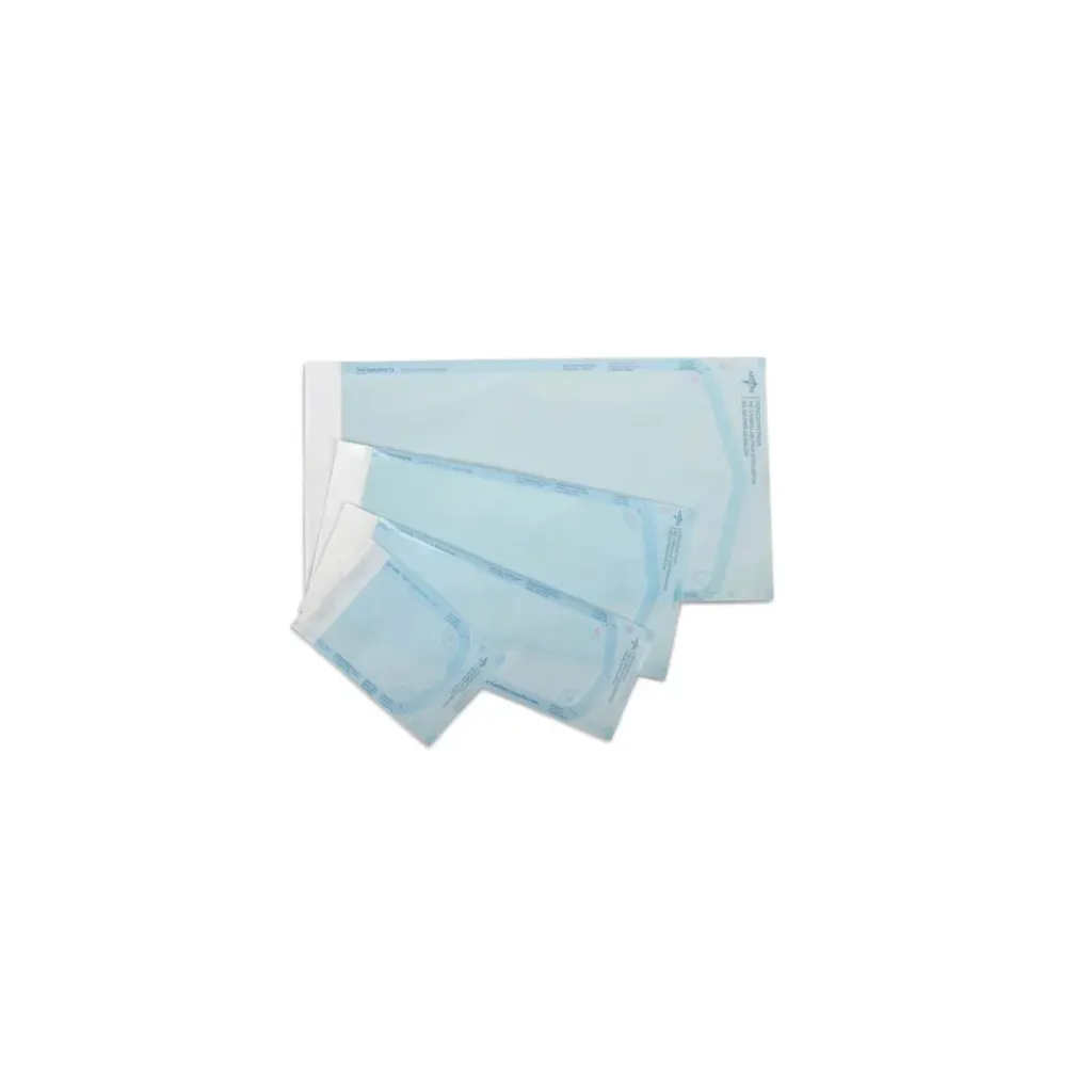Sterilization Pouches 90mm × 283mm – Reliable Self-Sealing Packaging for Medical Instrument Sterilization(200's)