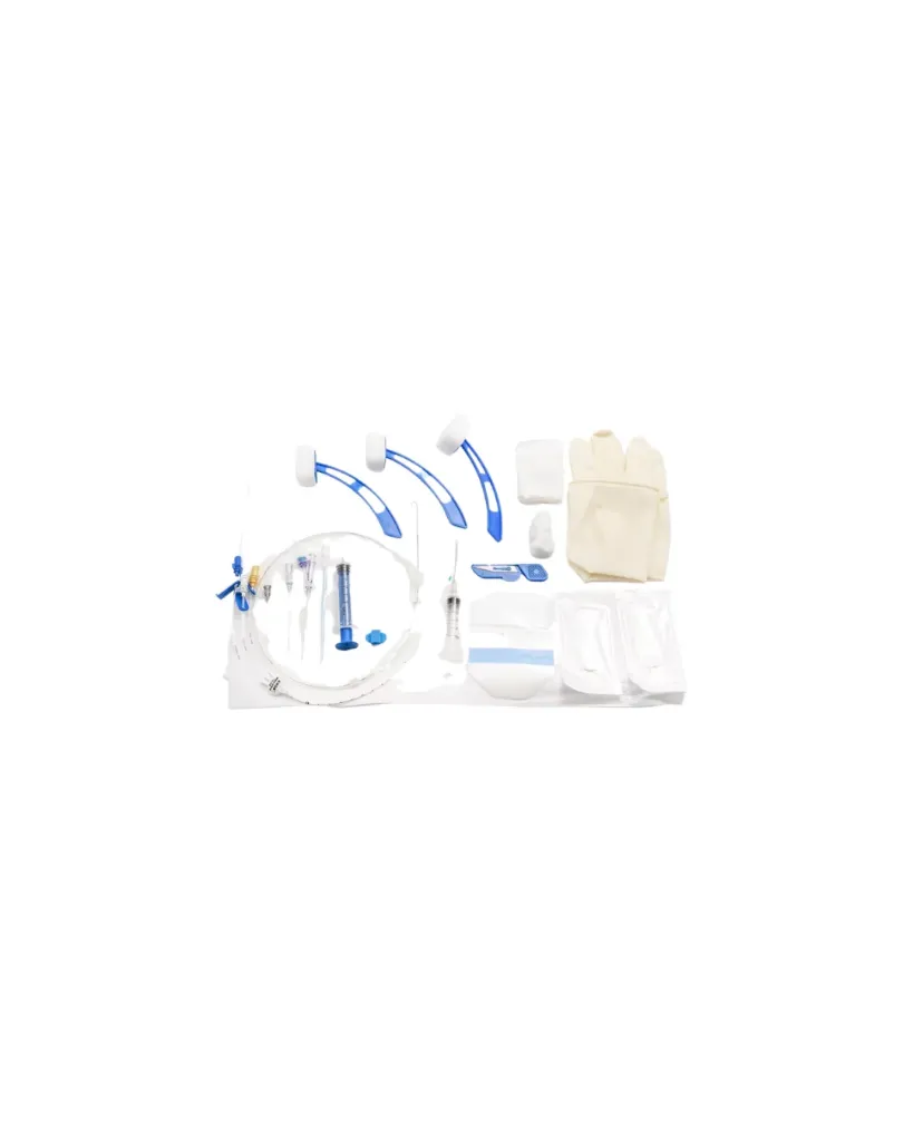 CVC Kit 3-7fr-20cm Triple Lumen  With dressing Adult