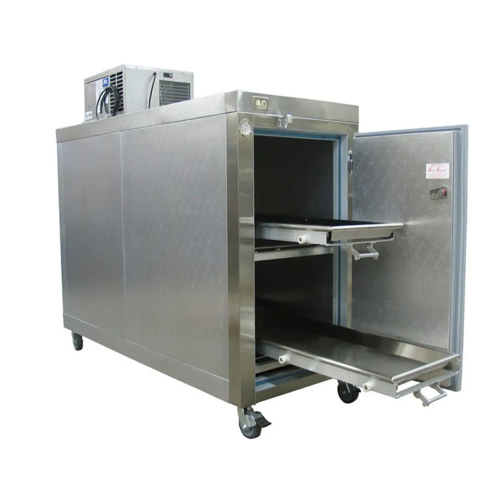 2-Body Mortuary Refrigerator (Imported) – Dual Chamber Mortuary Cabinet for Body Preservation