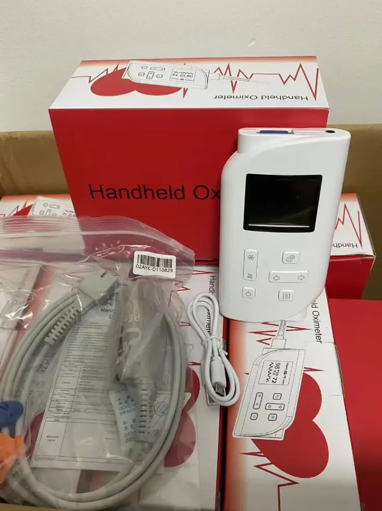  Hand Held Pulse Oximeter