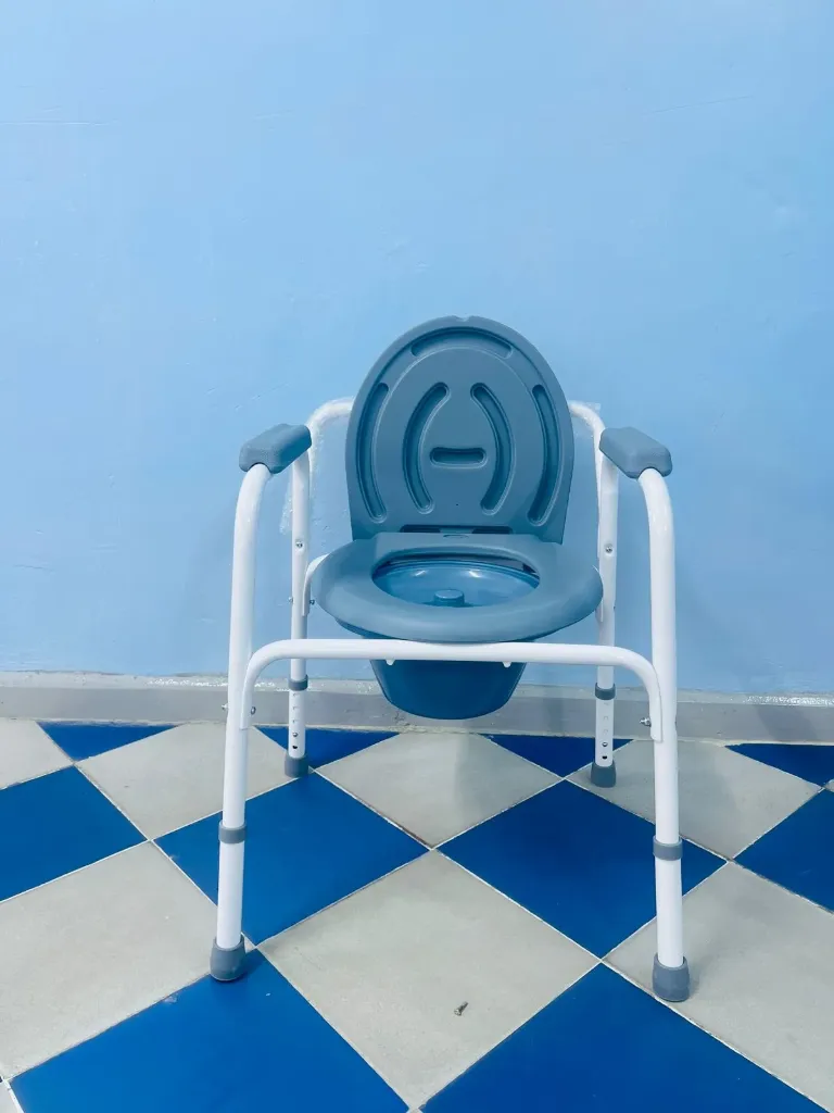 Commode Chair  Without Wheels– Safe, Convenient & Hygienic Toileting Support