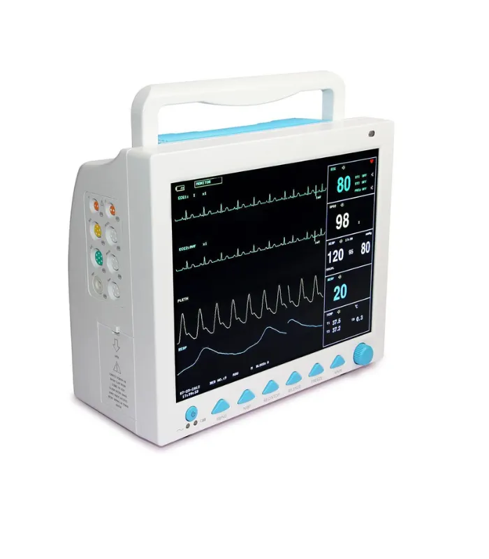 Five Parameter Patient Monitor With Printer And  Stand 1 year Warranty Training And Servicing